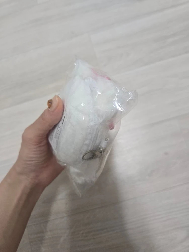 (미개봉 한정판) 모레모 챠미키티 인형 키링 파우치 이미지