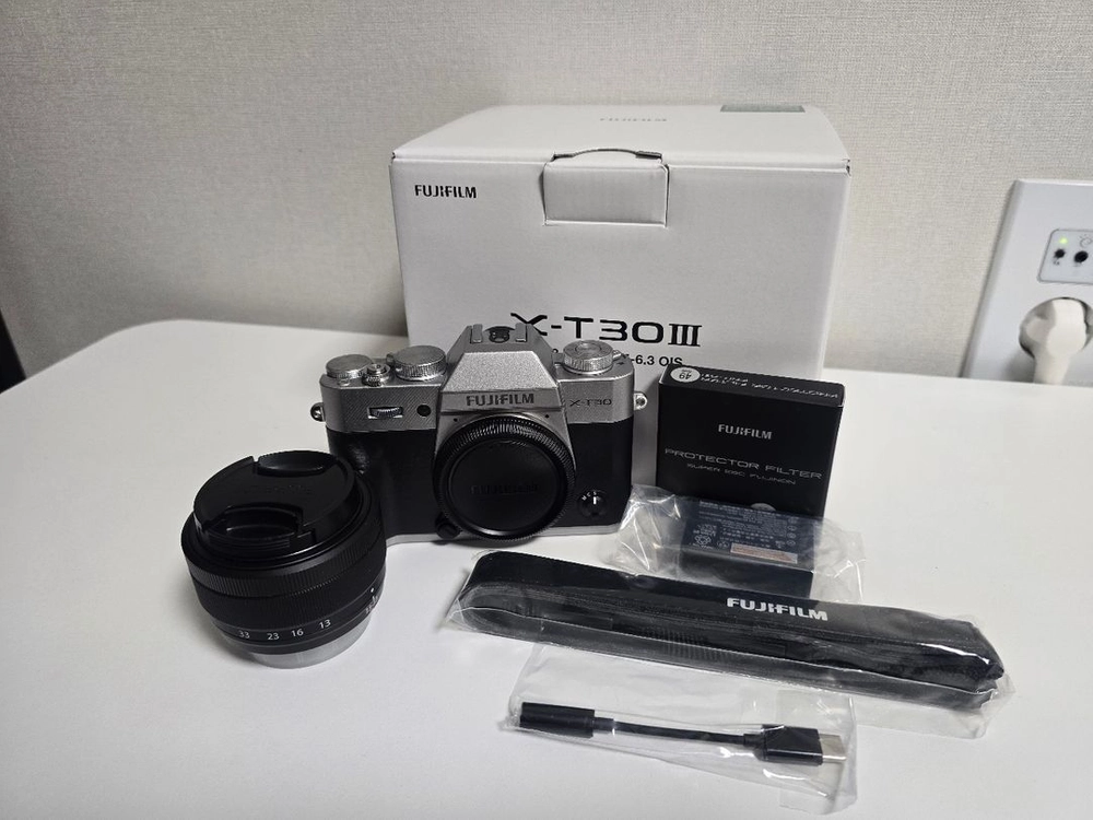 후지필름 x-t30iii 실버 1333 렌즈킷 이미지