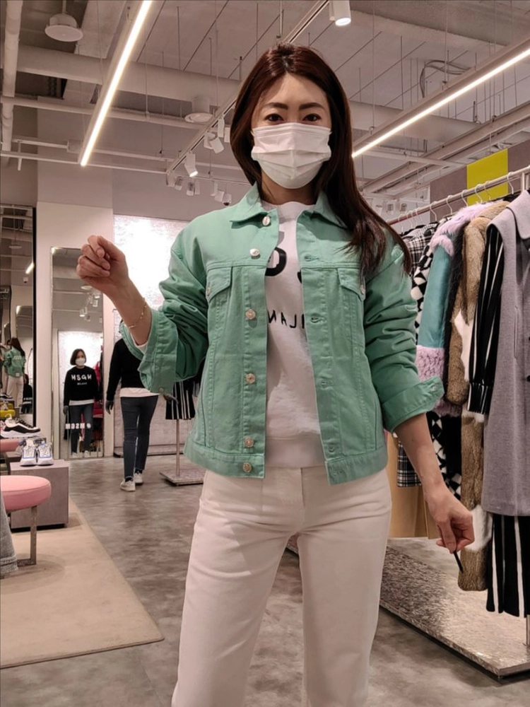 MSGM 민트 자켓 이미지