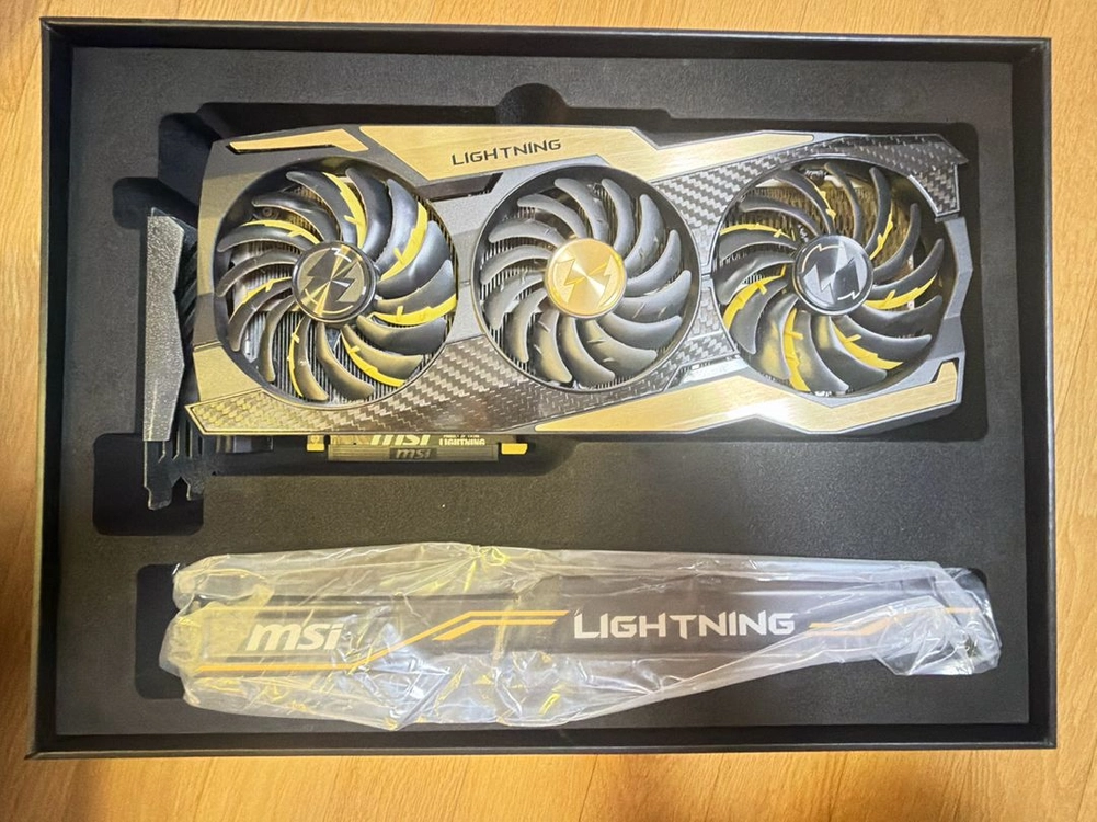 MSI RTX 2080 Ti 라이트닝 그래픽카드 이미지
