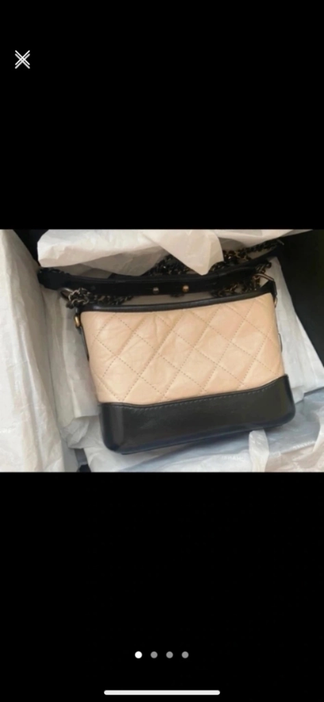 샤넬 가브리엘 호보 스몰 베이지 새상품급 이미지