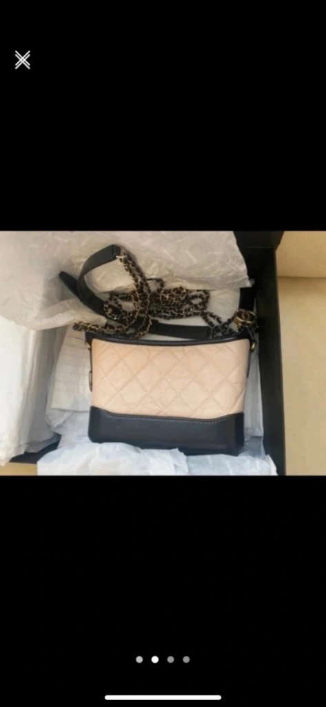 샤넬 가브리엘 호보 스몰 베이지 새상품급 이미지