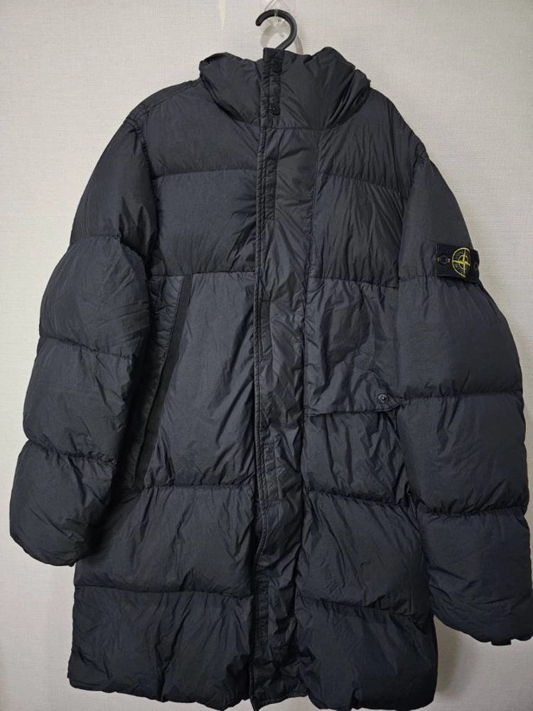 정품 스톤아일랜드 23FW 크링클랩스 롱패딩 105/XL 이미지