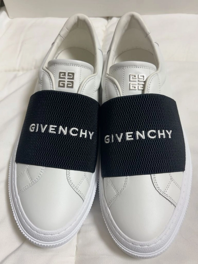 지방시 GIVENCHY 시티 스포츠 밴딩 스니커즈 40 새상품 풀구성 이미지
