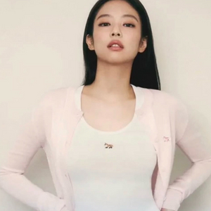 메종키츠네 베이비폭스 핑크 제니 가디건 L사이즈 이미지