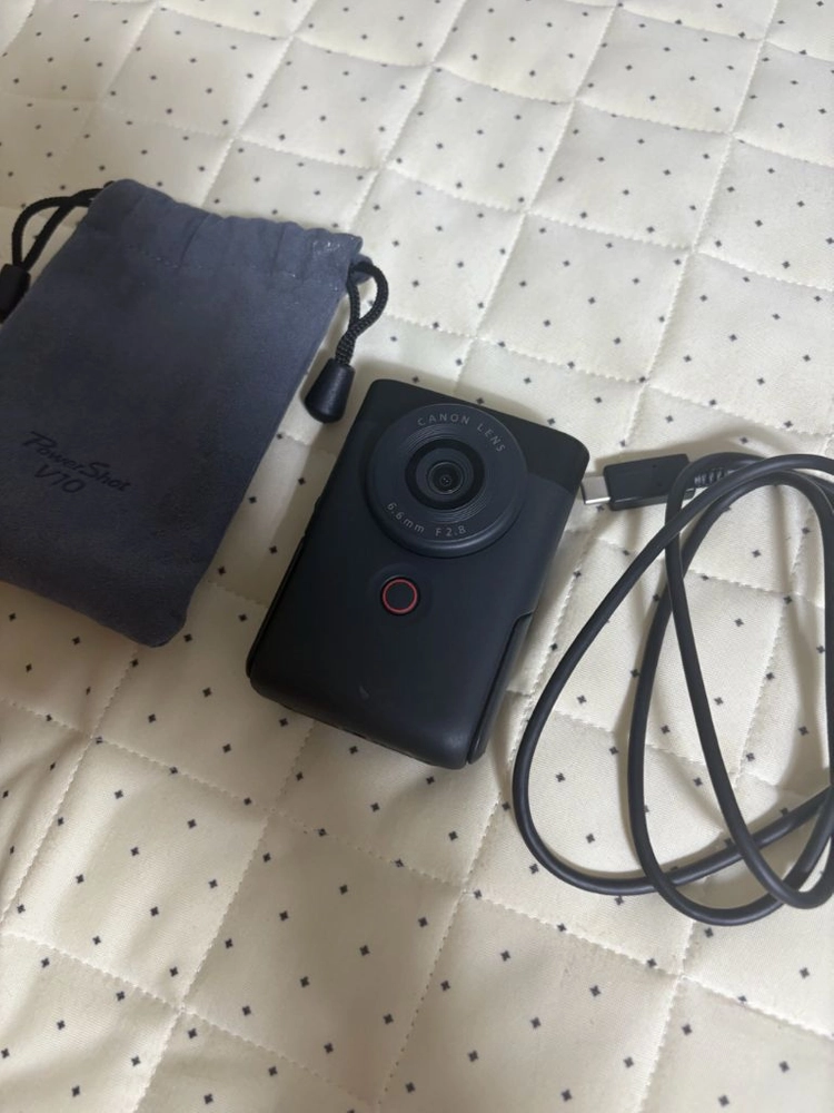 캐논 파워샷 v10 블랙 카메라 이미지