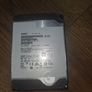 히타치 8TB SAS HDD 팝니다. 내용참고 이미지