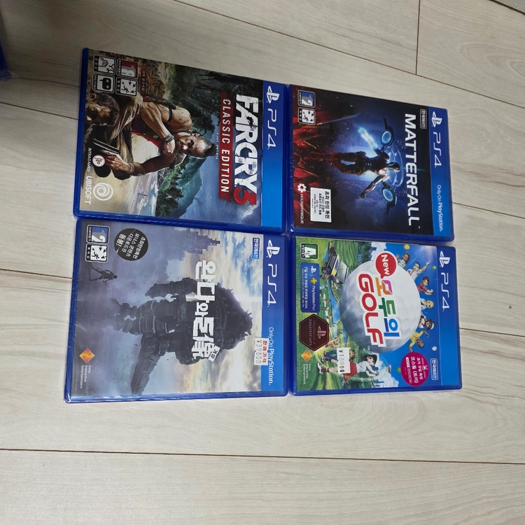 PS4 Matterfall 매터폴, 모두의골프, 파크라이3, 완다와 거상 - 안심되는 중고거래