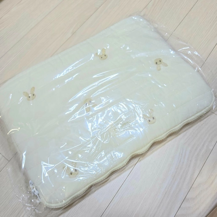 (새상품) 토끼 아이패드 파우치 갤럭시탭 13인치 14인치 노트북 가방 호환 이미지