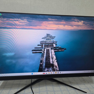27인치 MSI G2712 fhd (170hz) -> fhd 24인치 교신 이미지