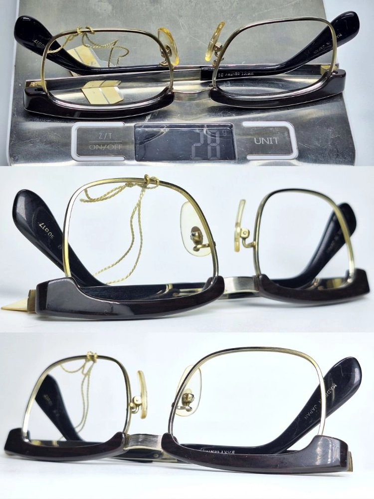 광휘 MASUNAGA KOKI GENTRY 38 안경테 50mm 하금테 일본 빈티지 데드스톡 하이엔드 레트로 클래식 이미지
