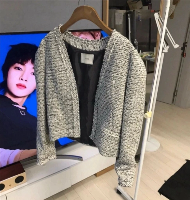 트위드 보카 여성 자켓 2벌 및 스커트 사이즈S 이미지