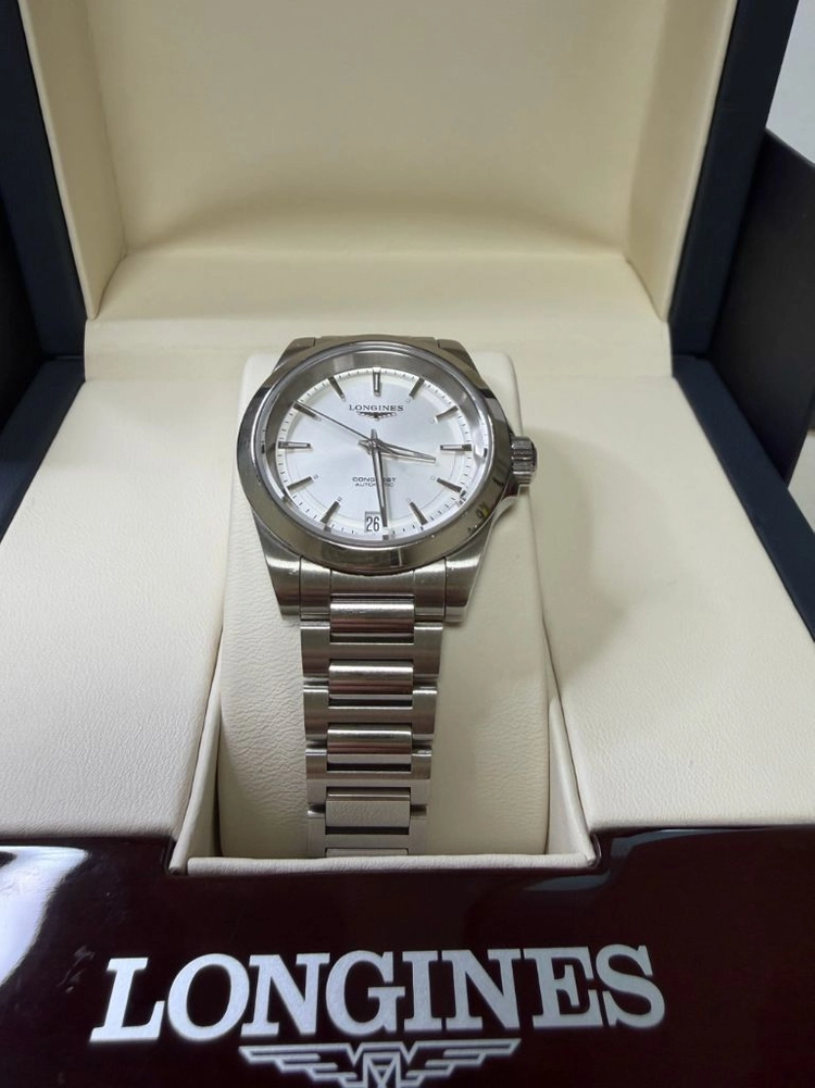 론진 콘퀘스트 34mm 백화점풀셋 이미지