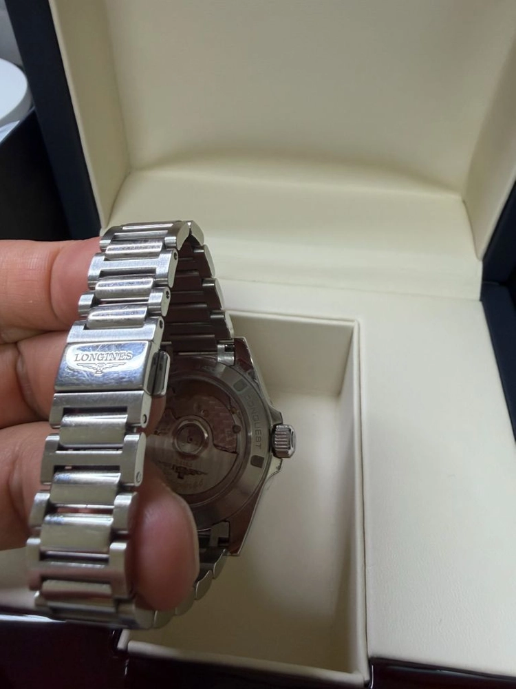 론진 콘퀘스트 34mm 백화점풀셋 이미지