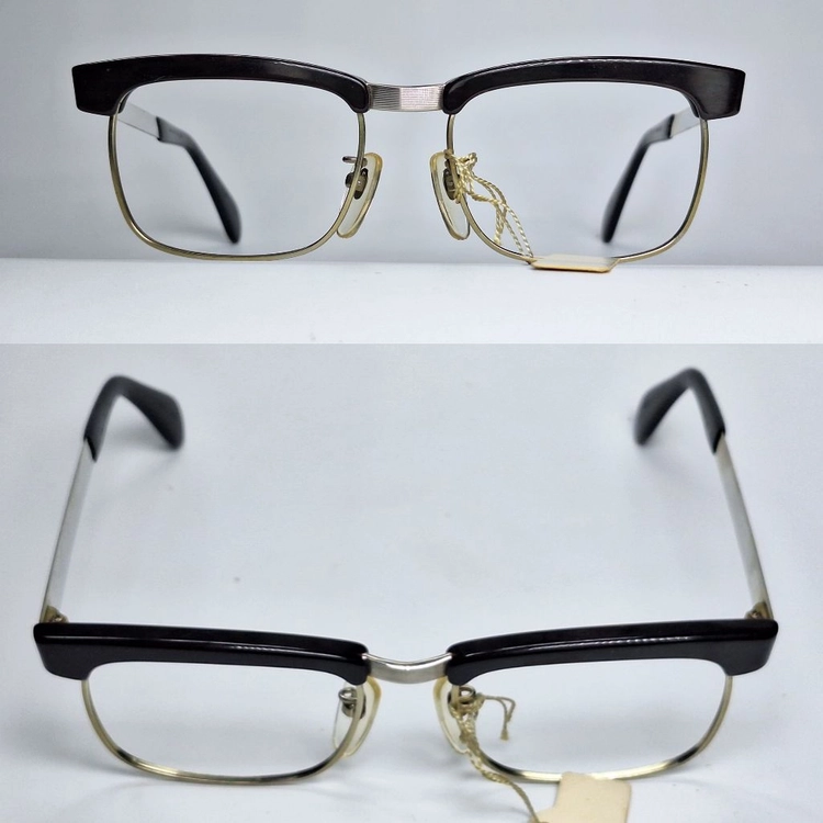 광휘 MASUNAGA KOKI GENTRY 38 안경테 50mm 하금테 일본 빈티지 데드스톡 하이엔드 레트로 클래식 이미지