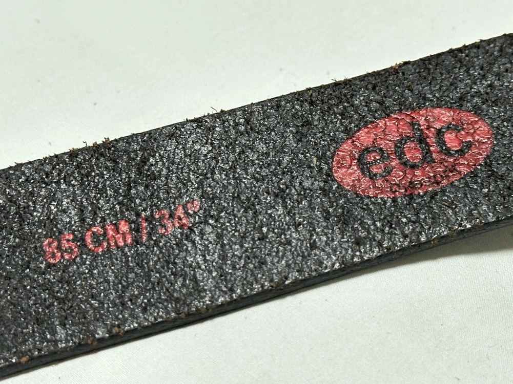 edc by ESPRIT 물소 가죽 벨트85cm/34인치 이미지