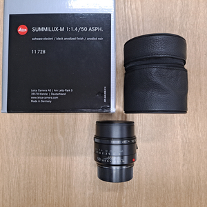 LEICA 50mm F1.4 ASPH SUMMILUX-M 현행 박스셋 이미지