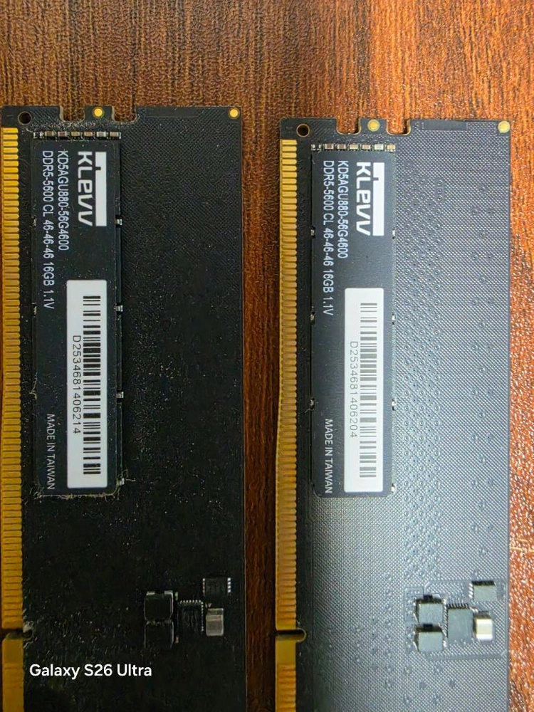 klevv 5600 ddr5 16GB X 2 이미지