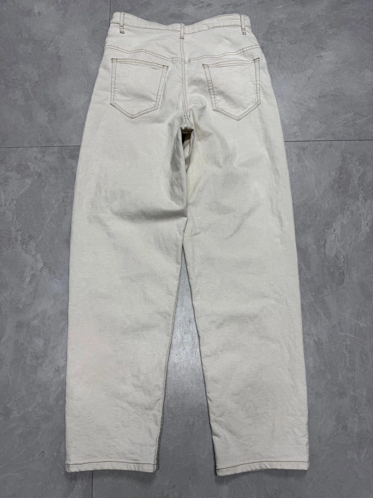 38 (29) 이자벨마랑 Isabel Marant 린넨 데님 팬츠 -5435 이미지