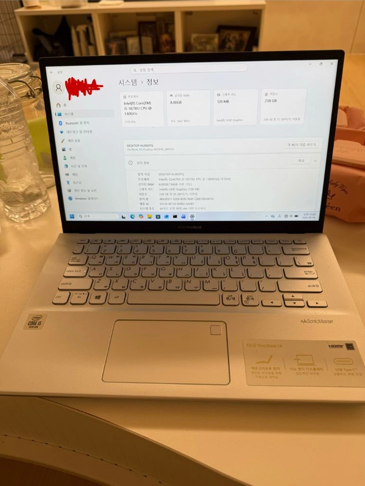 ASUS 비보북 14인치 노트북 이미지