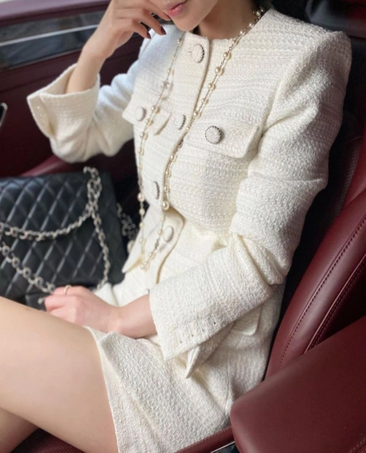 더로랑 japan fabric 트위드자켓(새상품S) 이미지