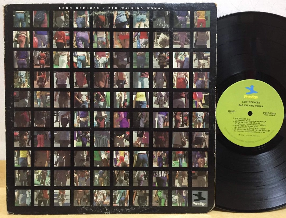LP ; leon spencer - bad walking woman 레온 스펜서 재즈 엘피 jazz, funk 이미지