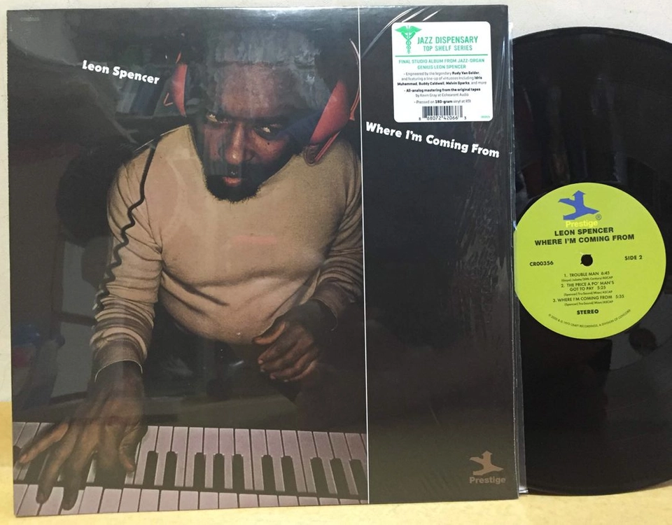 LP ; leon spencer - where I am coming from 레온 스펜서 엘피 재즈-펑크 jazz 이미지