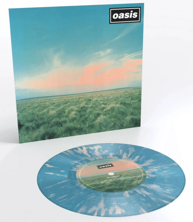 오아시스 미개봉 Whatever 30주년 7인치 LP Vinyl 이미지