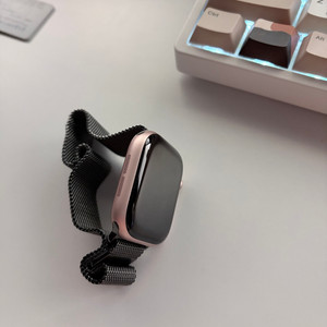 애플워치11 로즈골드 42mm + 정품 밀레니즈 스트랩 이미지