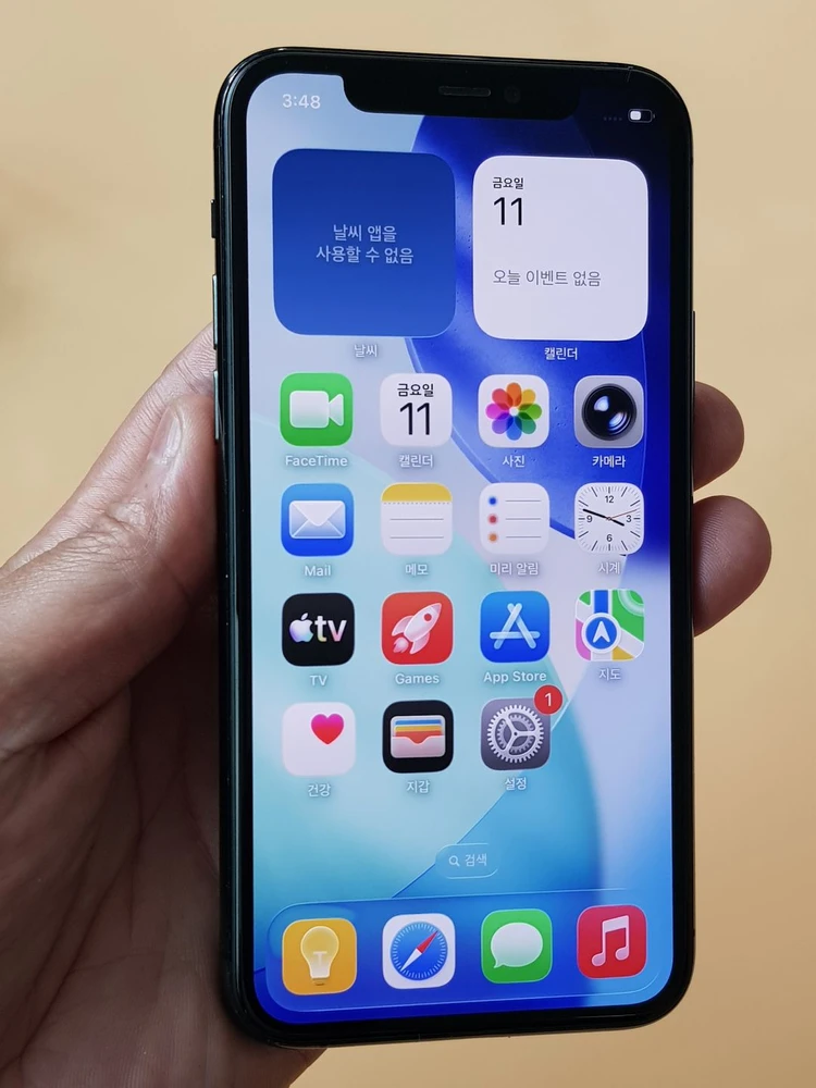 아이폰11프로 256G 그레이(A2215) 효율100% 무잔상 판매합니다 이미지