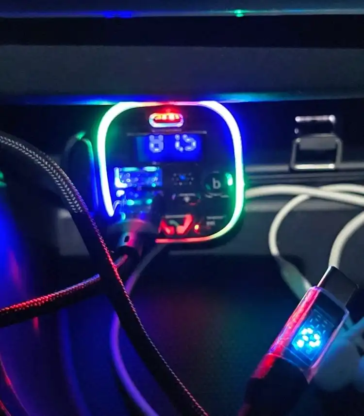 충전 시가잭 블루투스 USB C 포트 새상품 이미지