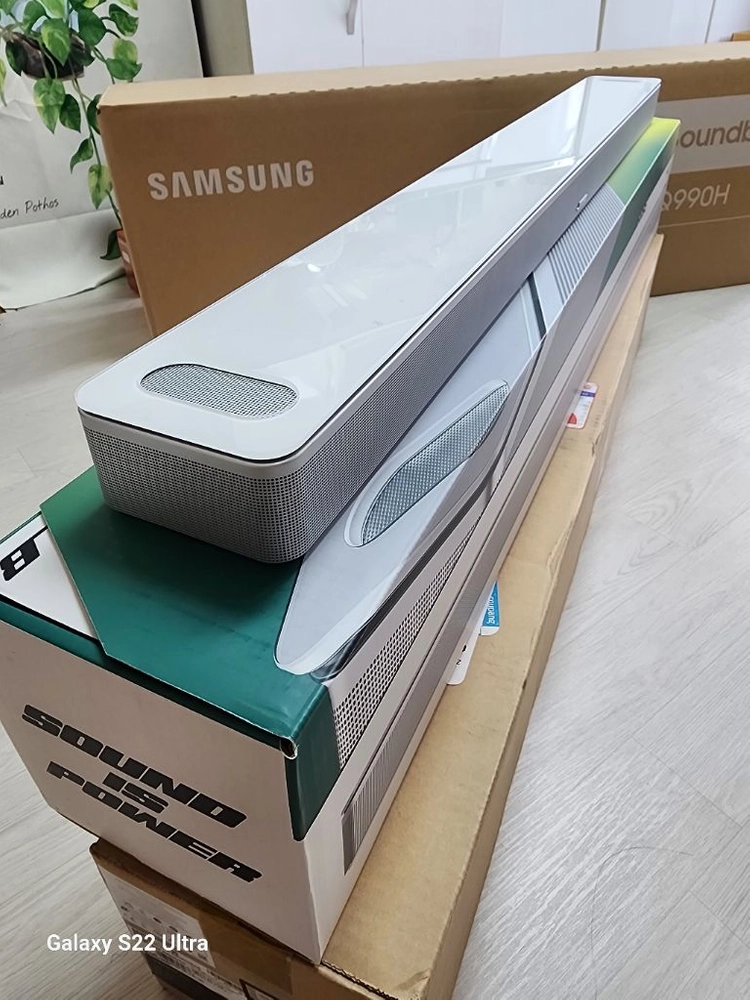 보스 스마트 *울트라* 사운드바 (화이트) 이미지