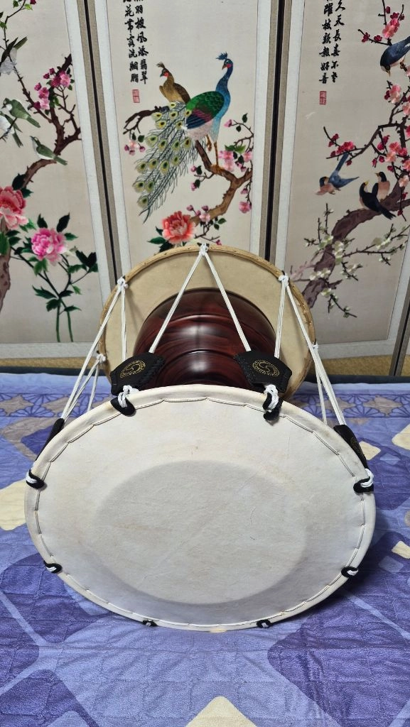호박통장구 장단장구(1자8치) 가요장구 무속고장 특수제작장구통 이미지
