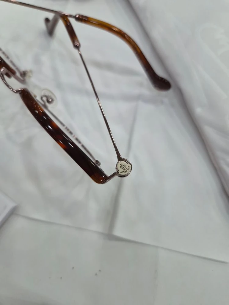 몽클레어 정품 명품 하금테 반뿔테 호피 브라운 이미지