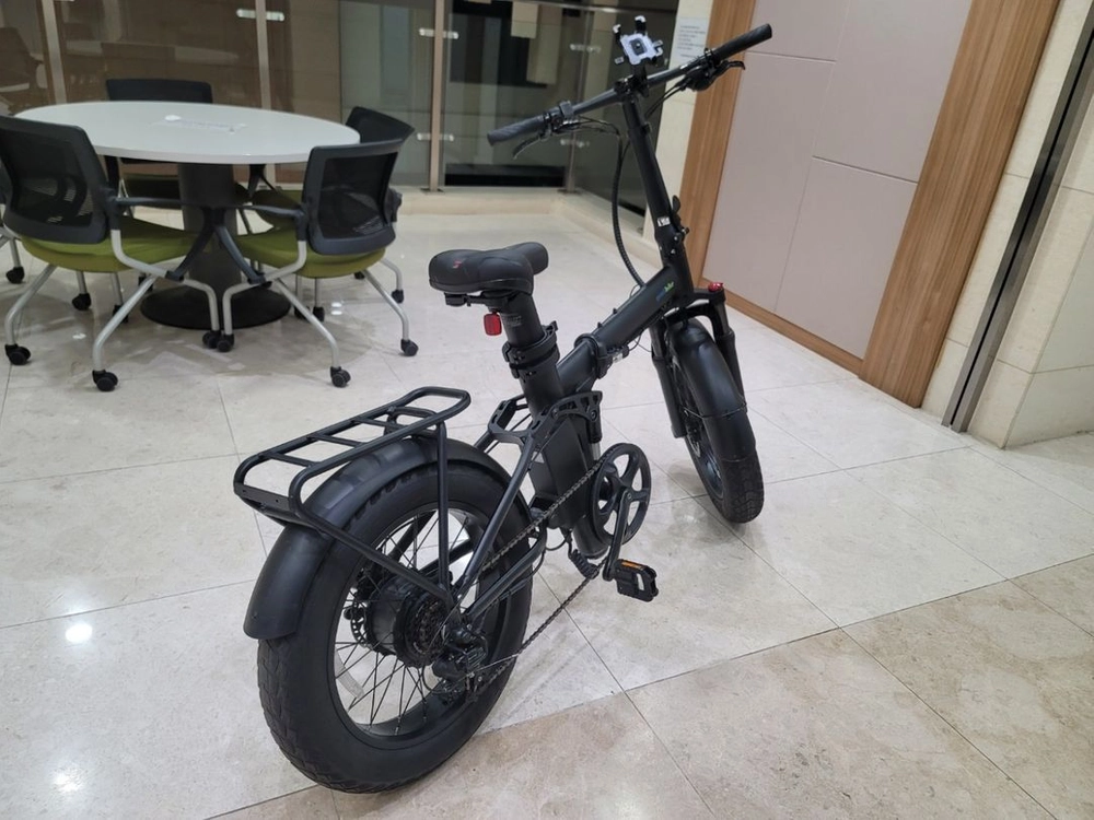 전기자전거 퀄리Q 맥스 퍼포먼스 리미티드 에디션 48V 500W 접이식 팻바이크 자토바이 이미지