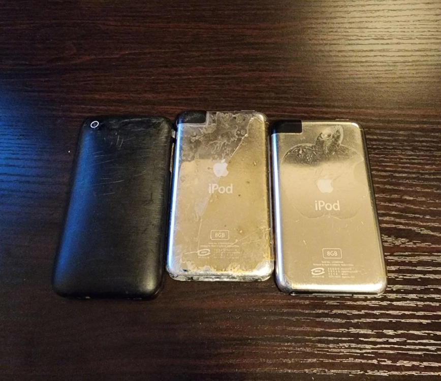아이리버 아이폰3gs 아이팟터치 mp3부품용 정크 10개 이미지