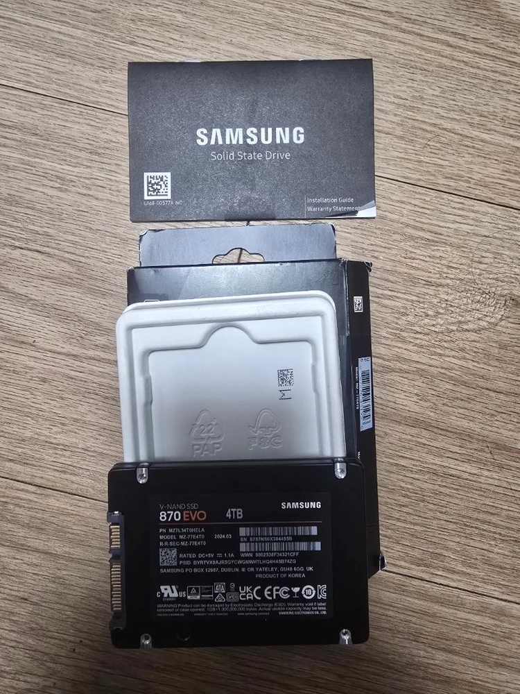 삼성 ssd evo870 4테라 팜니다 이미지