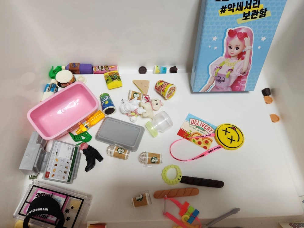 미미 인형 2세트(카페에서 바리스타,팬시미미) 이미지