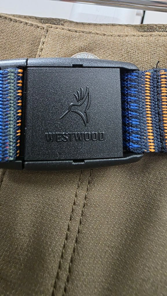 WESTWOOD 웨스트우드 카키 배색 아웃도어 팬츠 28 이미지