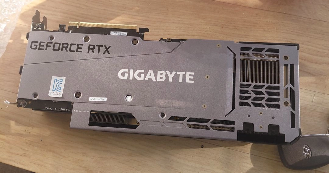 기가바이트 RTX3080 10GB LHR A급 정상작동 이미지