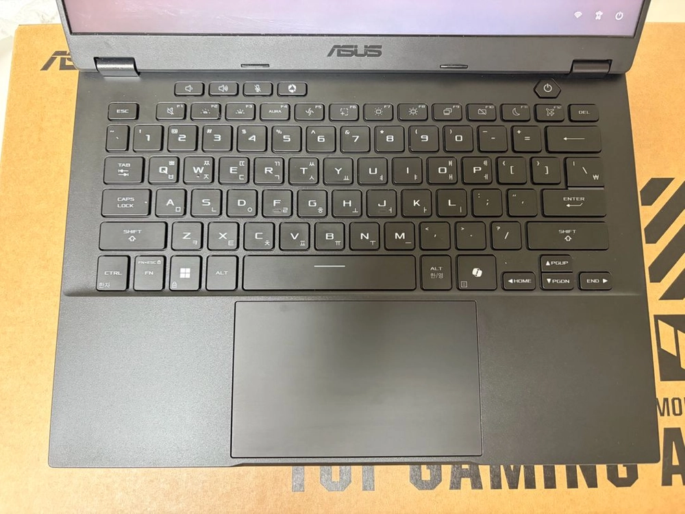 asus tuf a14 25년형 풀박 (라이젠7,512gb, 램32, rtx5060) 이미지