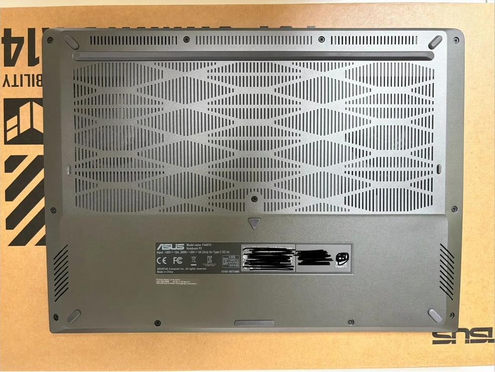 asus tuf a14 25년형 풀박 (라이젠7,512gb, 램32, rtx5060) 이미지