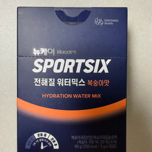 뉴케어 스포식스 전해질 워터믹스 30포 (복숭아맛) 이미지