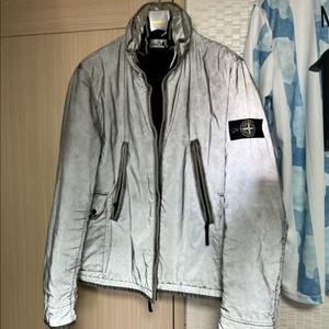 [XL] 스톤아일랜드 11fw 리퀴드 리플렉티브 자켓 패딩 이미지