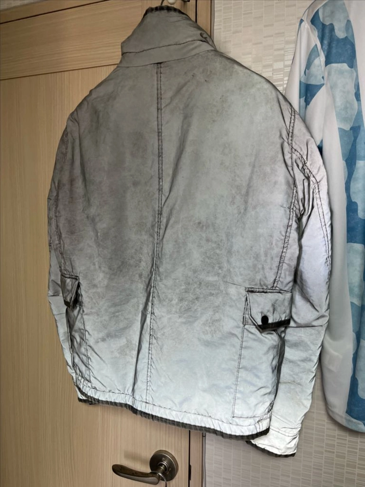 [XL] 스톤아일랜드 11fw 리퀴드 리플렉티브 자켓 패딩 이미지