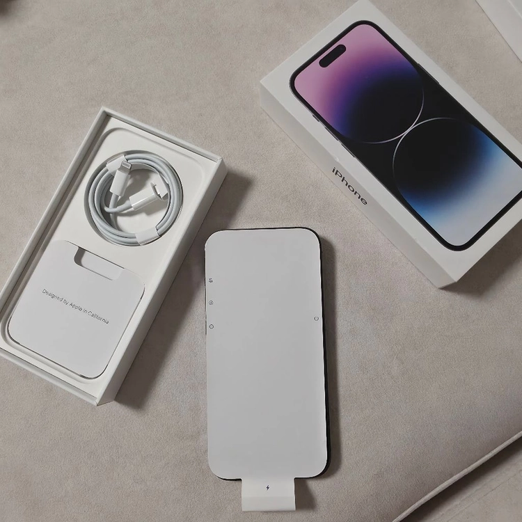 아이폰14프로 딥퍼플 256GB / 자급제 공기계 / 최상급(흠집x, 수리 이력x) 이미지