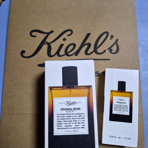 키엘 머스크 향수 50ml +증정향수 국문라벨 백화점정품 미개봉 이미지