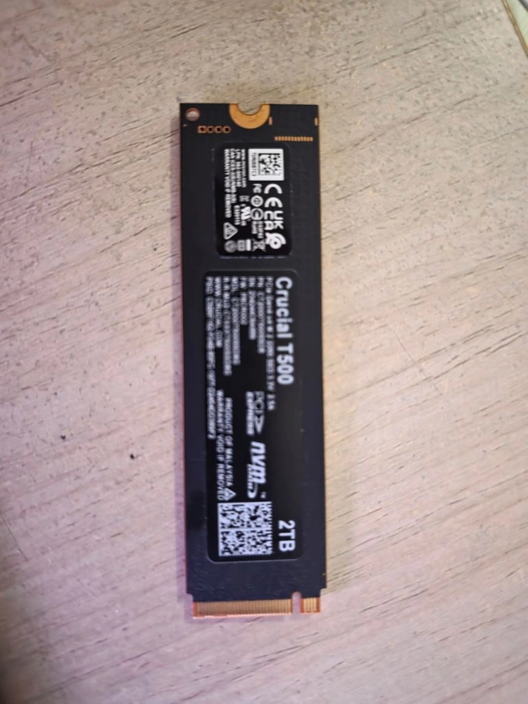 마이크론 T500 NVMe SSD 2TB 판매합니다 이미지