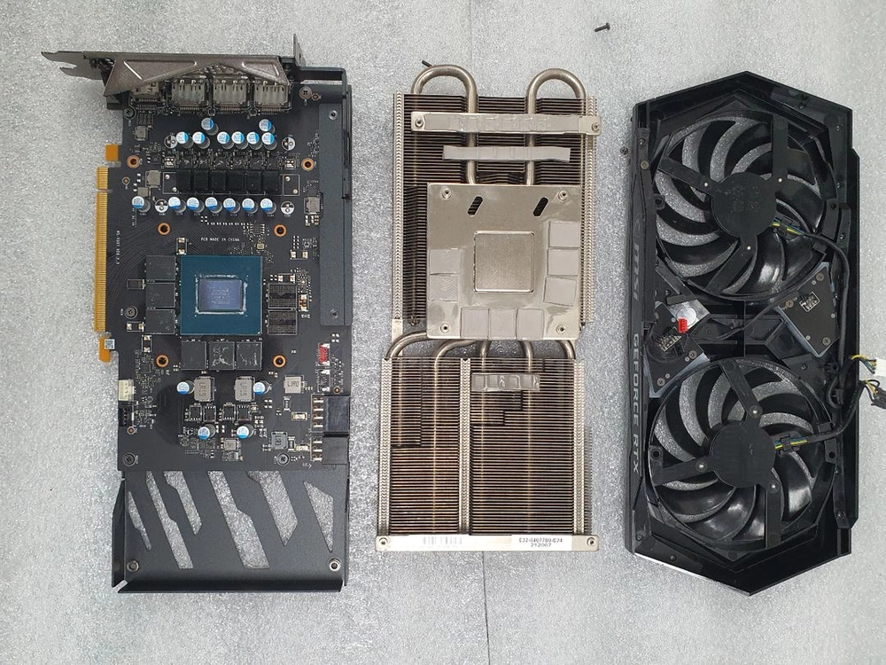 컴퓨터 그래픽카드 MSI RTX3060 GAMING X 12GB 이미지