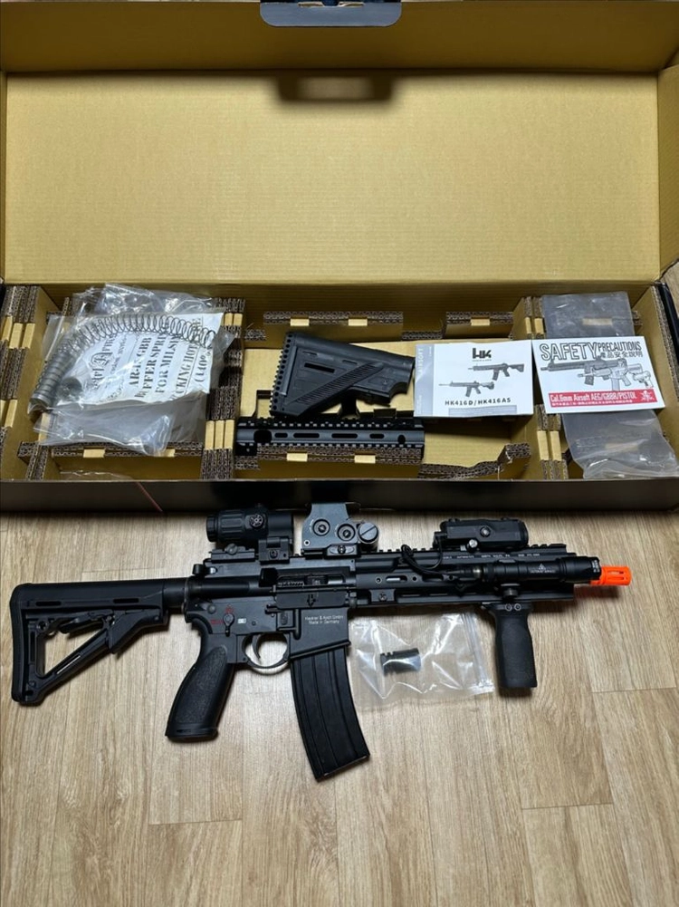 VFC HK416 gen3 + 각종 파츠 - 안심되는 중고거래